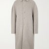 Brad Alpaca-Blend Bouclé Coat