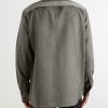 Mélange Wool Overshirt - BK