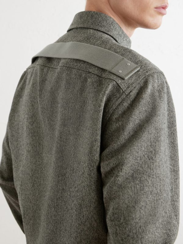 Mélange Wool Overshirt - CU