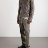 Release Panelled Full-Grain Leather Jacket - OU Release Panelled Full-Grain Leather Jacket - OU