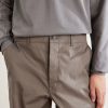 Wide-Leg Cotton-Blend Canvas Trousers - CU Wide-Leg Cotton-Blend Canvas Trousers - CU