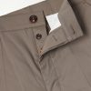 Wide-Leg Cotton-Blend Canvas Trousers - E1 Wide-Leg Cotton-Blend Canvas Trousers - E1