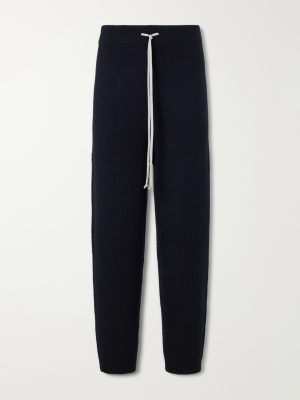 Straight-Leg Knitted Cashmere-Blend Sweatpants