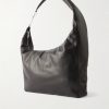 Gemini Leather Messenger Bag - BK