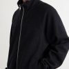 Wool and Cotton-Blend Zip-Up Sweater - CU Wool and Cotton-Blend Zip-Up Sweater - CU