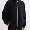Wool and Cotton-Blend Zip-Up Sweater - FR Wool and Cotton-Blend Zip-Up Sweater - FR