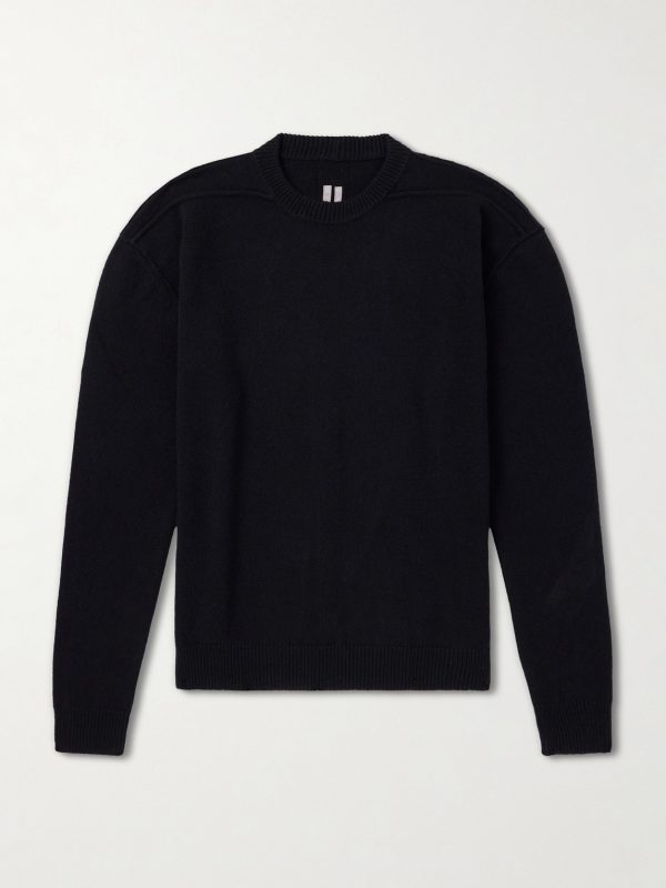 Cashmere-Blend Knitted Sweater