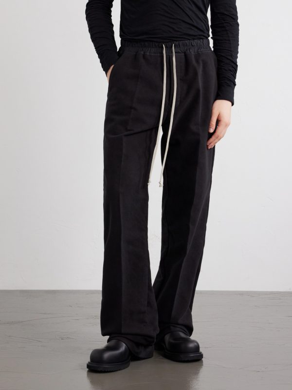 Dietrich Straight-Leg Cotton-Twill Drawstring Trousers - FR Dietrich Straight-Leg Cotton-Twill Drawstring Trousers - FR