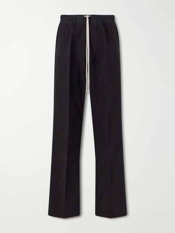 Dietrich Straight-Leg Cotton-Twill Drawstring Trousers Dietrich Straight-Leg Cotton-Twill Drawstring Trousers