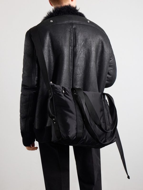 Trolley Canvas-Trimmed Shell Tote - FR