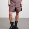 Boxer Straight-Leg Stretch-Cotton Canvas Drawstring Shorts - FR