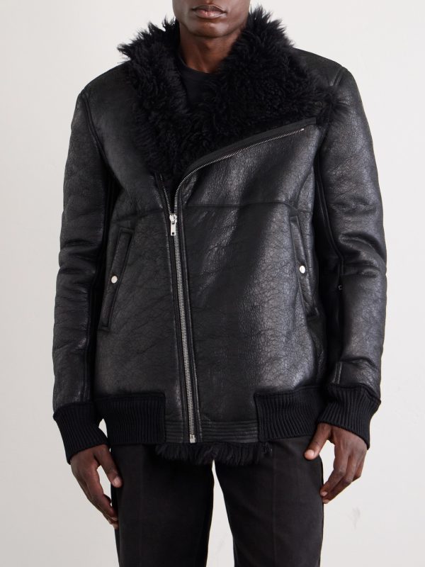 Hollywood Flight Shearling Jacket - FR Hollywood Flight Shearling Jacket - FR