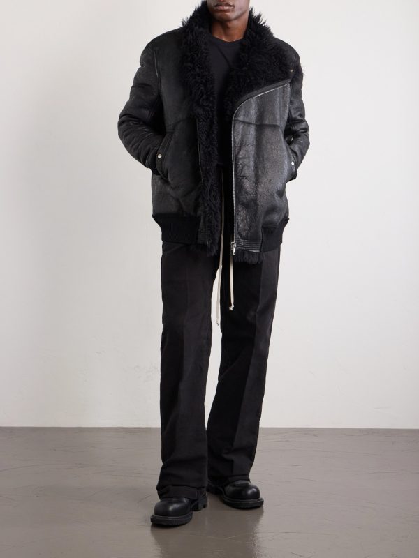 Hollywood Flight Shearling Jacket - OU Hollywood Flight Shearling Jacket - OU
