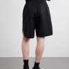 Boxer Straight-Leg Cotton-Blend Canvas Drawstring Shorts - BK Boxer Straight-Leg Cotton-Blend Canvas Drawstring Shorts - BK