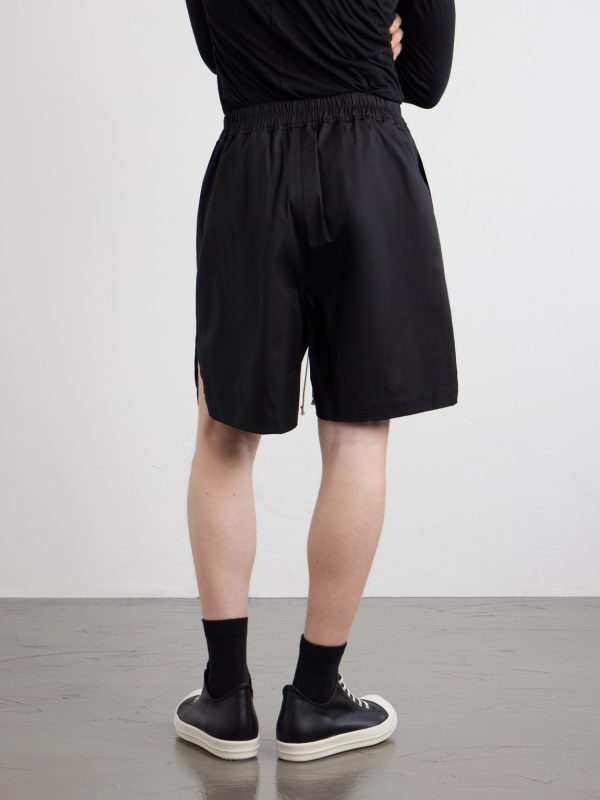 Boxer Straight-Leg Cotton-Blend Canvas Drawstring Shorts - BK Boxer Straight-Leg Cotton-Blend Canvas Drawstring Shorts - BK