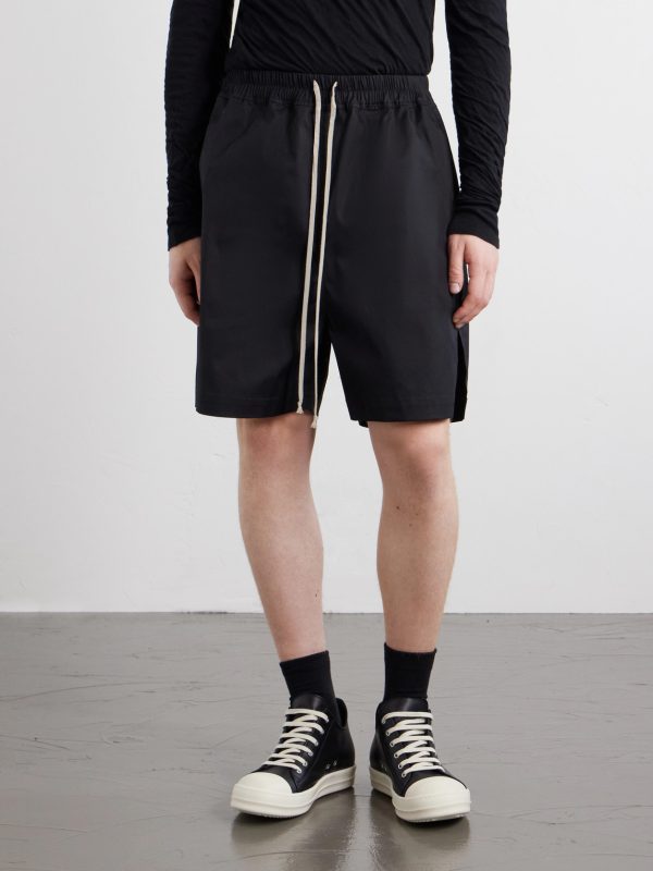 Boxer Straight-Leg Cotton-Blend Canvas Drawstring Shorts - FR Boxer Straight-Leg Cotton-Blend Canvas Drawstring Shorts - FR