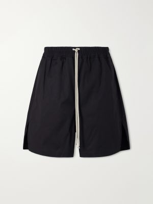 Boxer Straight-Leg Cotton-Blend Canvas Drawstring Shorts Boxer Straight-Leg Cotton-Blend Canvas Drawstring Shorts