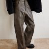 Geth Wide-Leg Leather Trousers - CU Geth Wide-Leg Leather Trousers - CU