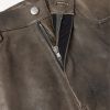 Geth Wide-Leg Leather Trousers - E1 Geth Wide-Leg Leather Trousers - E1