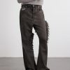 Bolan Frayed Baggy Bootcut Jeans - FR Bolan Frayed Baggy Bootcut Jeans - FR