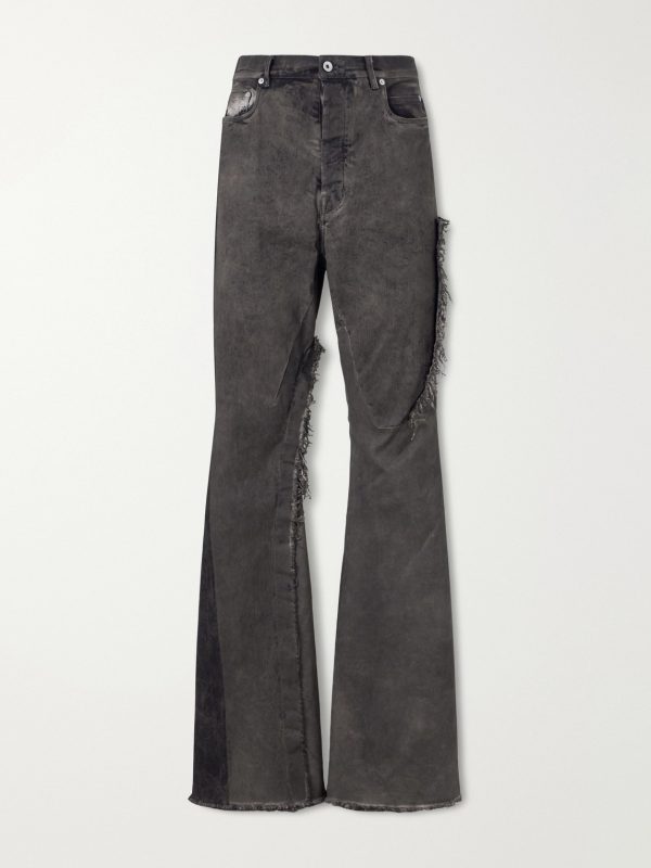Bolan Frayed Baggy Bootcut Jeans Bolan Frayed Baggy Bootcut Jeans