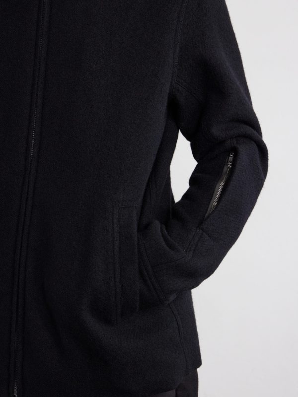 Brad Virgin Wool Zip-up Jacket - E1 Brad Virgin Wool Zip-up Jacket - E1