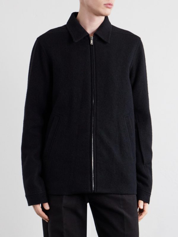 Brad Virgin Wool Zip-up Jacket - FR Brad Virgin Wool Zip-up Jacket - FR