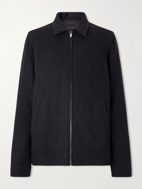 Brad Virgin Wool Zip-up Jacket Brad Virgin Wool Zip-up Jacket