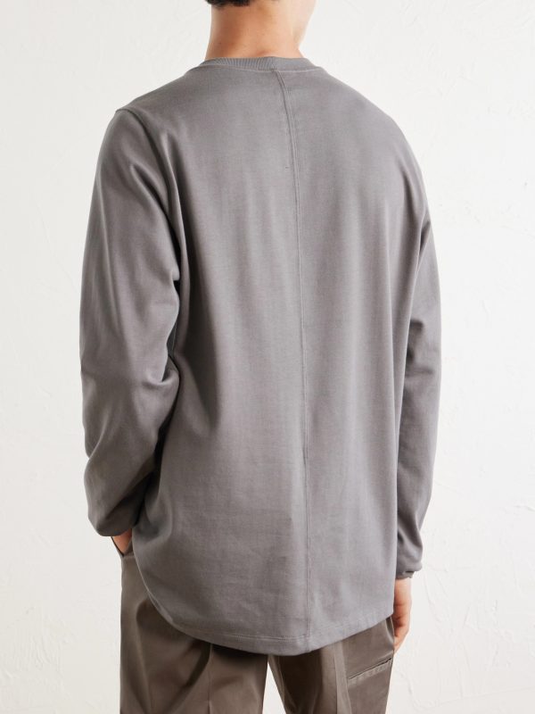Crewneck Cotton-Jersey Shirt - BK Crewneck Cotton-Jersey Shirt - BK