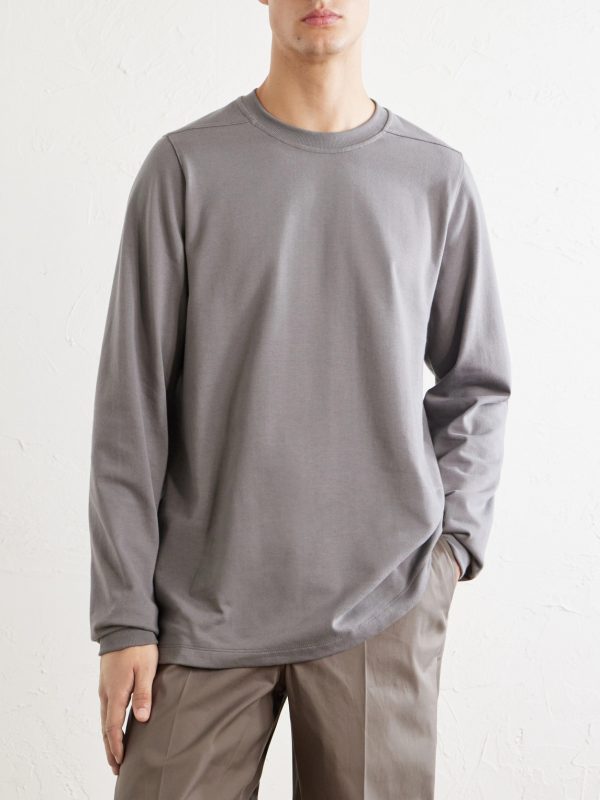 Crewneck Cotton-Jersey Shirt - FR Crewneck Cotton-Jersey Shirt - FR
