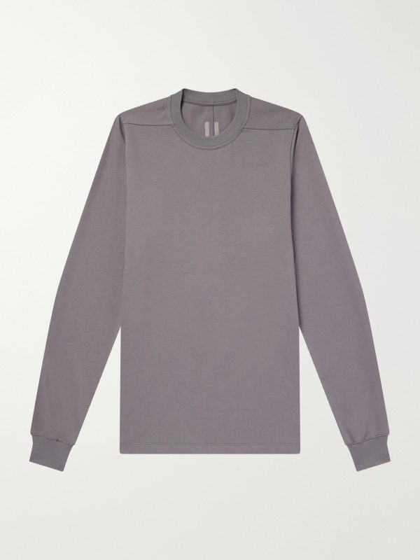 Crewneck Cotton-Jersey Shirt Crewneck Cotton-Jersey Shirt
