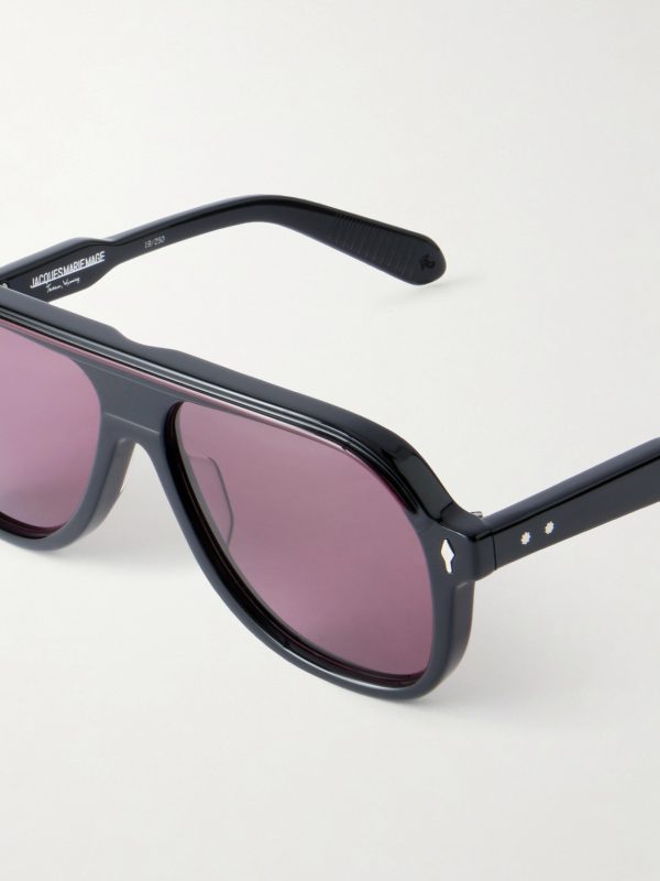 + Rocky Mountain Featherbed Teewinot Aviator-Style Acetate Sunglasses - CU
