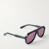 + Rocky Mountain Featherbed Teewinot Aviator-Style Acetate Sunglasses - FR