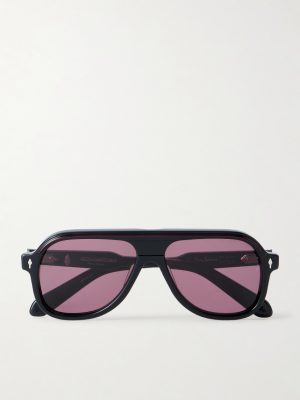 + Rocky Mountain Featherbed Teewinot Aviator-Style Acetate Sunglasses + Rocky Mountain Featherbed Teewinot Aviator-Style Acetate Sunglasses