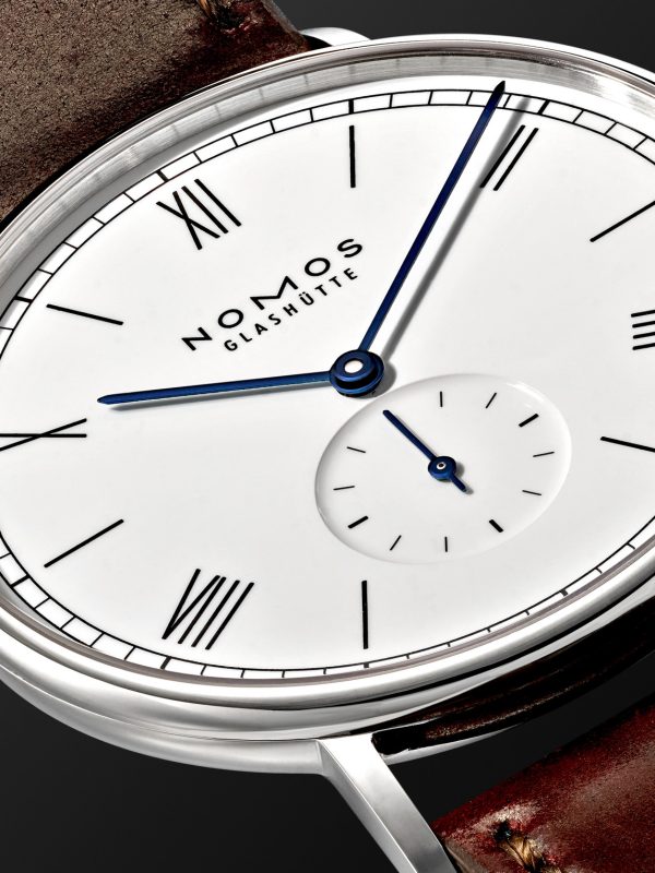 Ludwig Hand-Wound 38mm Stainless Steel and Leather Watch, Ref. 237 - CU Ludwig Hand-Wound 38mm Stainless Steel and Leather Watch, Ref. 237 - CU