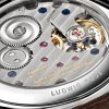 Ludwig Hand-Wound 38mm Stainless Steel and Leather Watch, Ref. 237 - E1 Ludwig Hand-Wound 38mm Stainless Steel and Leather Watch, Ref. 237 - E1