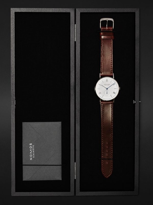 Ludwig Hand-Wound 38mm Stainless Steel and Leather Watch, Ref. 237 - E4 Ludwig Hand-Wound 38mm Stainless Steel and Leather Watch, Ref. 237 - E4