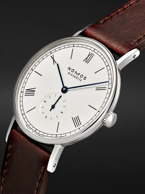 Ludwig Hand-Wound 38mm Stainless Steel and Leather Watch, Ref. 237 - FR Ludwig Hand-Wound 38mm Stainless Steel and Leather Watch, Ref. 237 - FR