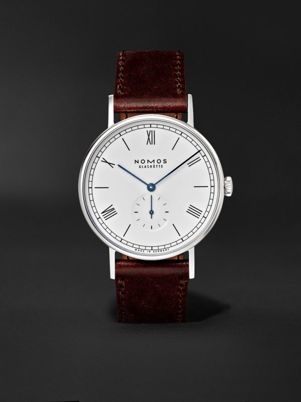 Ludwig Hand-Wound 38mm Stainless Steel and Leather Watch, Ref. 237 Ludwig Hand-Wound 38mm Stainless Steel and Leather Watch, Ref. 237