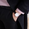 Ludwig Hand-Wound 38mm Stainless Steel and Leather Watch, Ref. 237 - OU Ludwig Hand-Wound 38mm Stainless Steel and Leather Watch, Ref. 237 - OU
