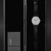 Metro 38 Date Hand-Wound 38.5mm Stainless Steel and Leather Watch, Ref.No. 1102 - E4 Metro 38 Date Hand-Wound 38.5mm Stainless Steel and Leather Watch, Ref.No. 1102 - E4
