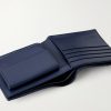 Puzzle Edge Colour-Block Full-Grain Leather Bifold Wallet - E1 Puzzle Edge Colour-Block Full-Grain Leather Bifold Wallet - E1
