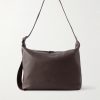 Loop Large Logo-Debossed Leather Shoulder Bag