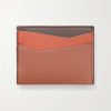 Puzzle Edge Logo-Debossed Leather Cardholder - BK Puzzle Edge Logo-Debossed Leather Cardholder - BK