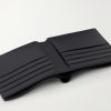 Puzzle Edge Panelled Full-Grain Leather Bifold Wallet - E1 Puzzle Edge Panelled Full-Grain Leather Bifold Wallet - E1
