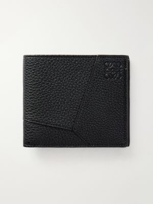 Puzzle Edge Panelled Full-Grain Leather Bifold Wallet Puzzle Edge Panelled Full-Grain Leather Bifold Wallet