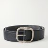 3.5cm Reversible Full-Grain Leather Belt