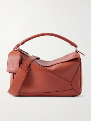 Puzzle Featherlight Large Leather Messenger Bag Puzzle Featherlight Large Leather Messenger Bag