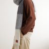 Fringed Striped Alpaca-Blend Scarf - FR