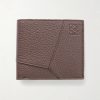 Puzzle Edge Panelled Full-Grain Leather Bifold Wallet